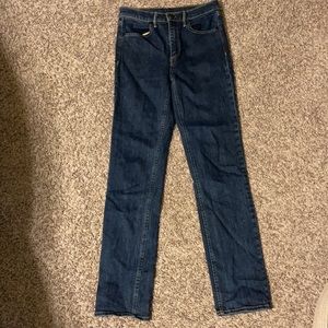 Rag & Bone Straight Leg Skinny Jeans